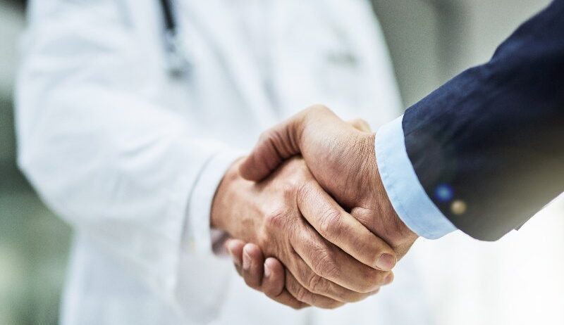 Service Provider - Physician Handshake