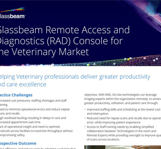 Glassbeam-Rad-for-Veterinary-Data-Sheet