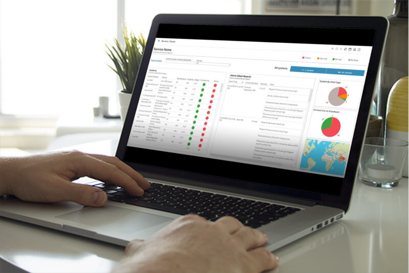 Disruption Costs Patient Satisfaction Service-Analytics-Dashboard-mackbook-mockup