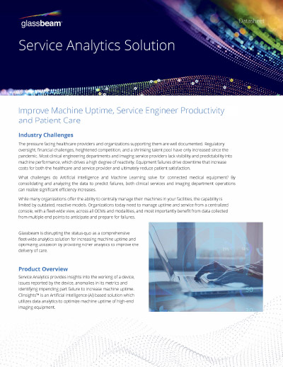 Glassbeam Service Analytics Cover